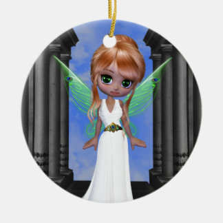 Fairy "Hera" Griekse godin Keramisch Ornament
