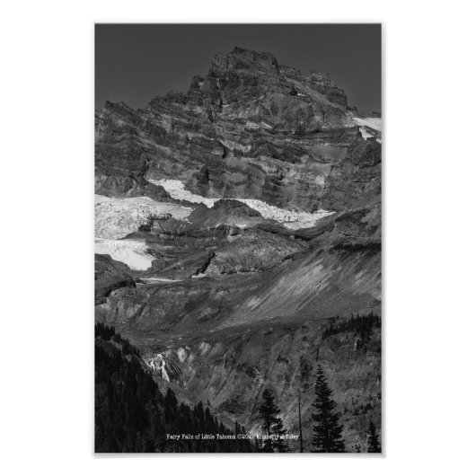 Fairy Herfsten van Little Tahoma Foto Afdruk (Voorkant)