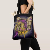 Fairy Horse Yellow keperor Moth Tote Bag (Dichtbij)