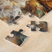 Fairy houdt een jong konijn vast legpuzzel (Zijkant)