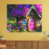 Fairy House Canvas Afdruk (Insitu (Woonkamer))