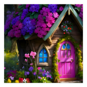 Fairy House Perfect Poster