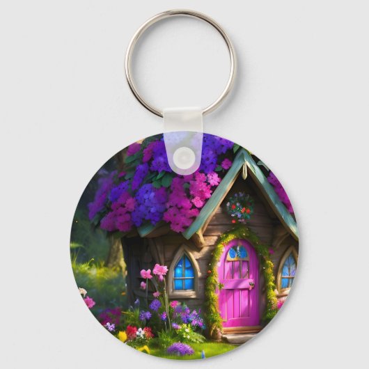Fairy House Sleutelhanger (Voorkant)