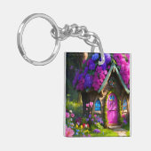Fairy House Sleutelhanger (Voorkant Links)