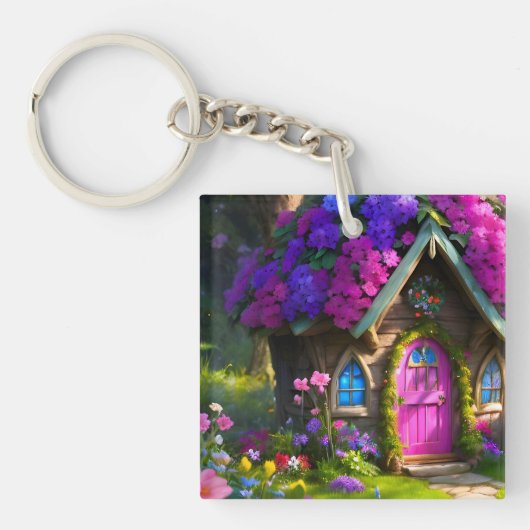 Fairy House Sleutelhanger (Voorkant)