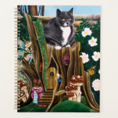 Fairy House Tuin Kat Planner (Voorkant)