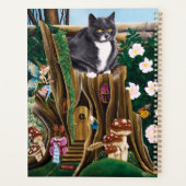 Fairy House Tuin Kat Planner (Achterkant)