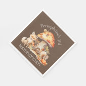 Fairy House Woodland Creature Verjaardagsfeest Servet (Hoek)