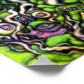 Fairy Houses Village Trees Marianne O Art Print (Hoek)