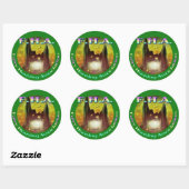 Fairy Housing Association Ronde Sticker (Vel)