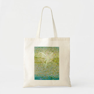 Fairy Hovering over de waterszak Tote Bag