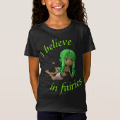 Fairy: Ik geloof in feiries T-Shirt voor meisjes (Voorkant)