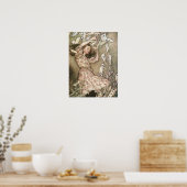 Fairy Illustration Fantasy Poster 15x20 (Keuken)
