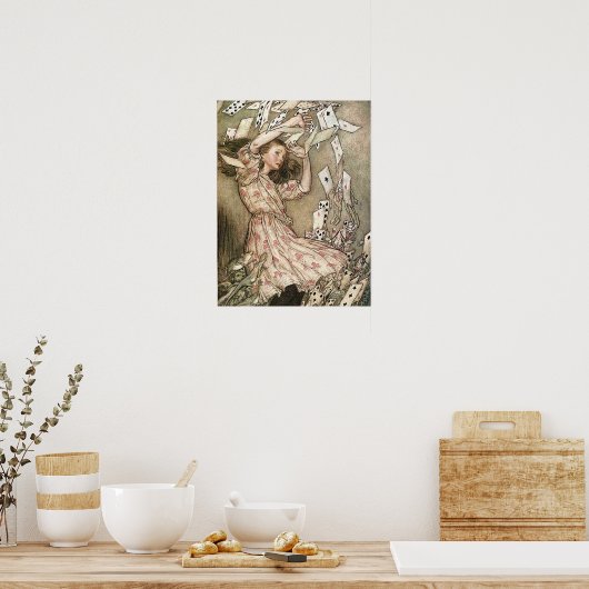 Fairy Illustration Fantasy Poster 15x20 (Keuken)