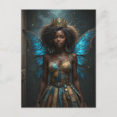 Fairy in an Upcycled Dress Briefkaart (Voorkant)