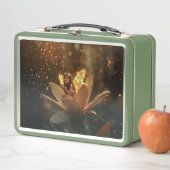 Fairy in een bloem / lente regen lunchbox (In situ)