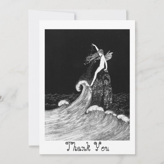 Fairy in Fairyland  kunst Bedankkaart (Voorkant)