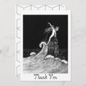 Fairy in Fairyland  kunst Bedankkaart (Voorkant / Achterkant)