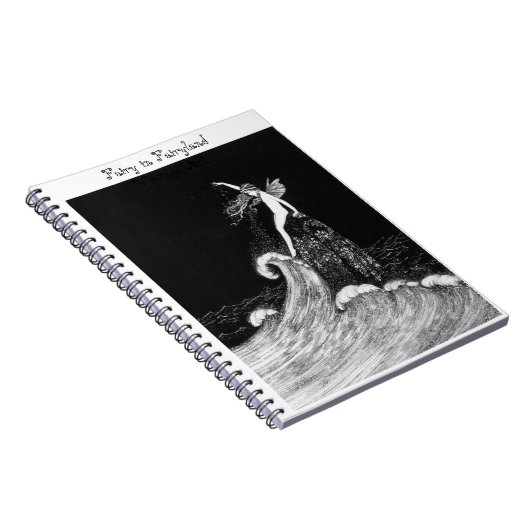 Fairy in Fairyland  kunst Notitieboek (Rechterzijde)