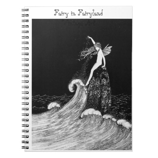 Fairy in Fairyland  kunst Notitieboek (Voorkant)
