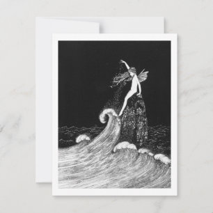 Fairy in Fairyland kunst Notitiekaartje