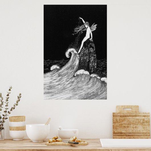 Fairy in Fairyland  kunst Poster (Keuken)