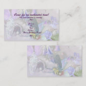 Fairy in haar eigen wereld visitekaartje (Voorkant / Achterkant)