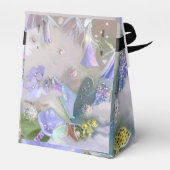 Fairy in haar kleine wereld bedankdoosjes (Achterkant)