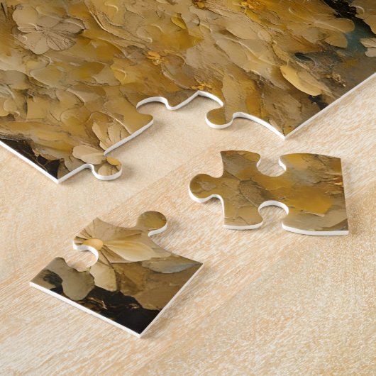 Fairy in het geel legpuzzel (Zijkant)