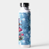 Fairy in Hoodie Viola spelen op een paddenstoel Waterfles (Links)