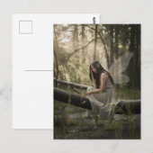 Fairy in the Woods Briefkaart (Voorkant / Achterkant)