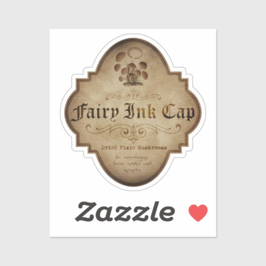 Fairy Ink Pet Apothecary DC Sticker (Vel)