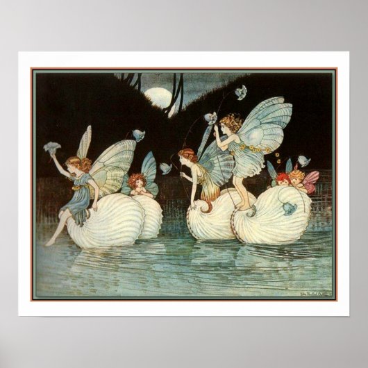 "Fairy Island" ca. 1916, ingediend door Ida Outhwa Poster (Voorkant)