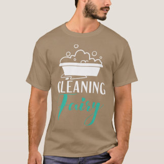 Fairy Janitor Custodian reinigen T-shirt