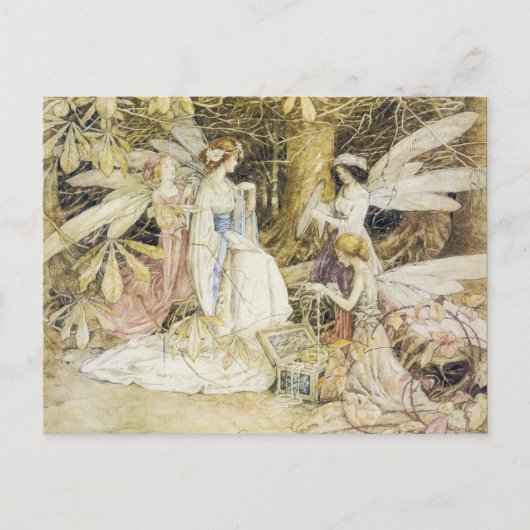 Fairy Jewels Postcard Briefkaart (Voorkant)