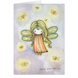 Fairy Kaart 'Firefly Cutie' van Molly Harrison