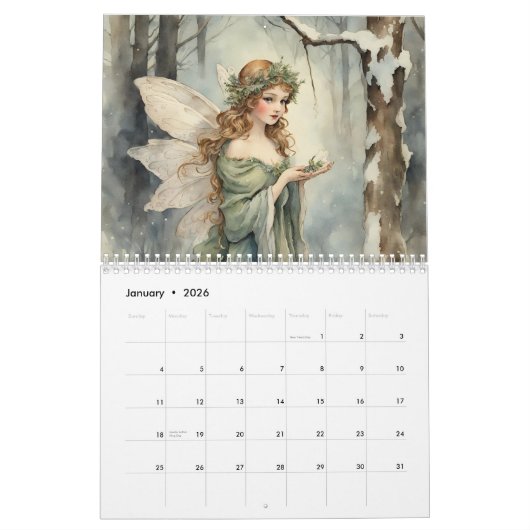  Fairy Kalender (Jan 2026)