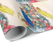 Fairy kerstpapier cadeaupapier (Rol Hoek)