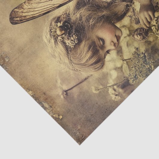 Fairy Kind met Vleugels Decoupage Papier (Detail)