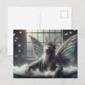 Fairy King neemt een bad Briefkaart (Voorkant / Achterkant)