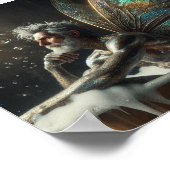 Fairy King neemt een bad Poster (Hoek)