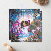 Fairy Kingdom forest dreamland fantasy Notitiekaartje (Voorkant / Achterkant in situ)