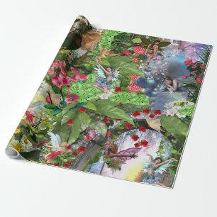 Fairy Kingdom forest dreamland fantasy verhalen Cadeaupapier