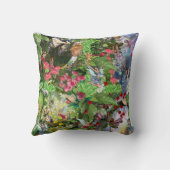 Fairy Kingdom forest dreamland fantasy verhalen Kussen (Achterkant)