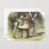 Fairy Kiss in Fairyland 1870 Briefkaart (Voorkant / Achterkant)