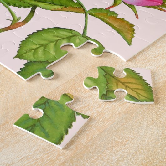 Fairy Kitten Resting in Roos Legpuzzel (Zijkant)