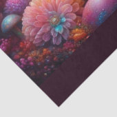 Fairy Kittens Mushroom Tea Fantasy Art Decoupage Tissuepapier (Detail)