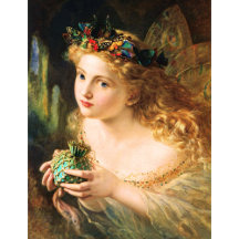 Fairy koningin van Sophie Gengembre Anderson CC121