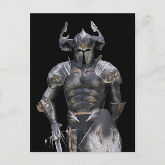 Fairy krijger briefkaart (Voorkant)