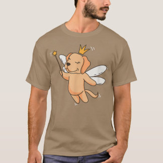 Fairy Labrador Retriever Dog Mystical Pet Fairy T-shirt